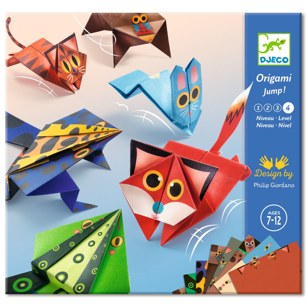Origami per bambini, Animali saltatori