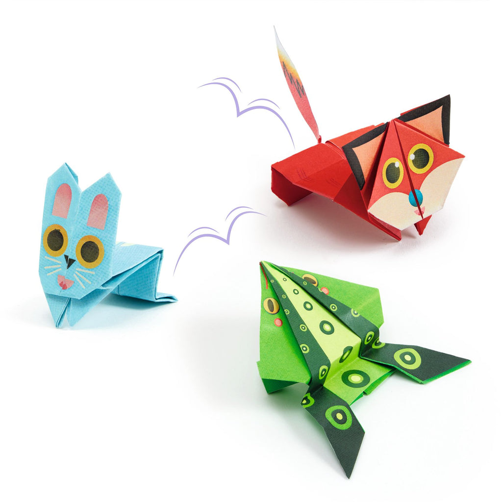 Origami per bambini, Animali saltatori