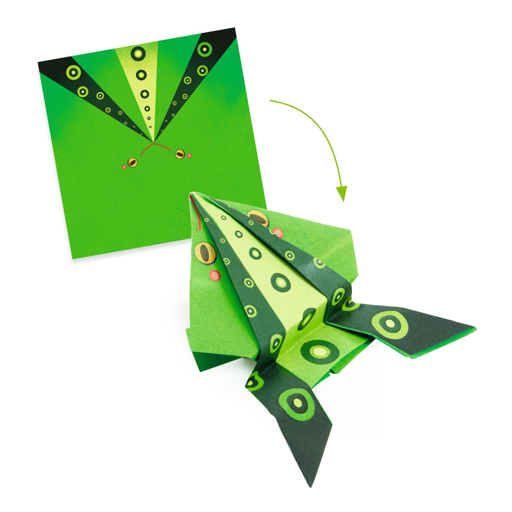 Origami per bambini, Animali saltatori