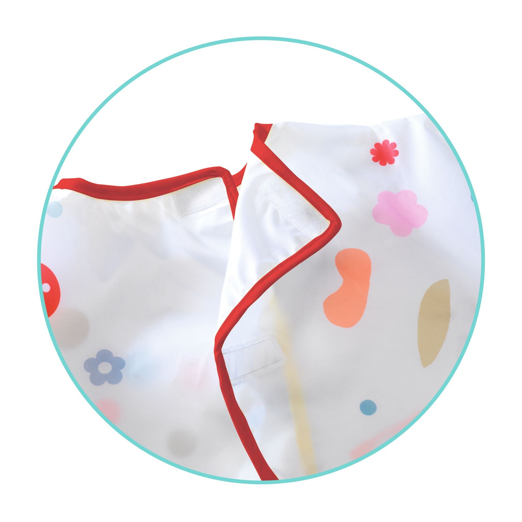 Apron with pocket for little artists (3-6 years)