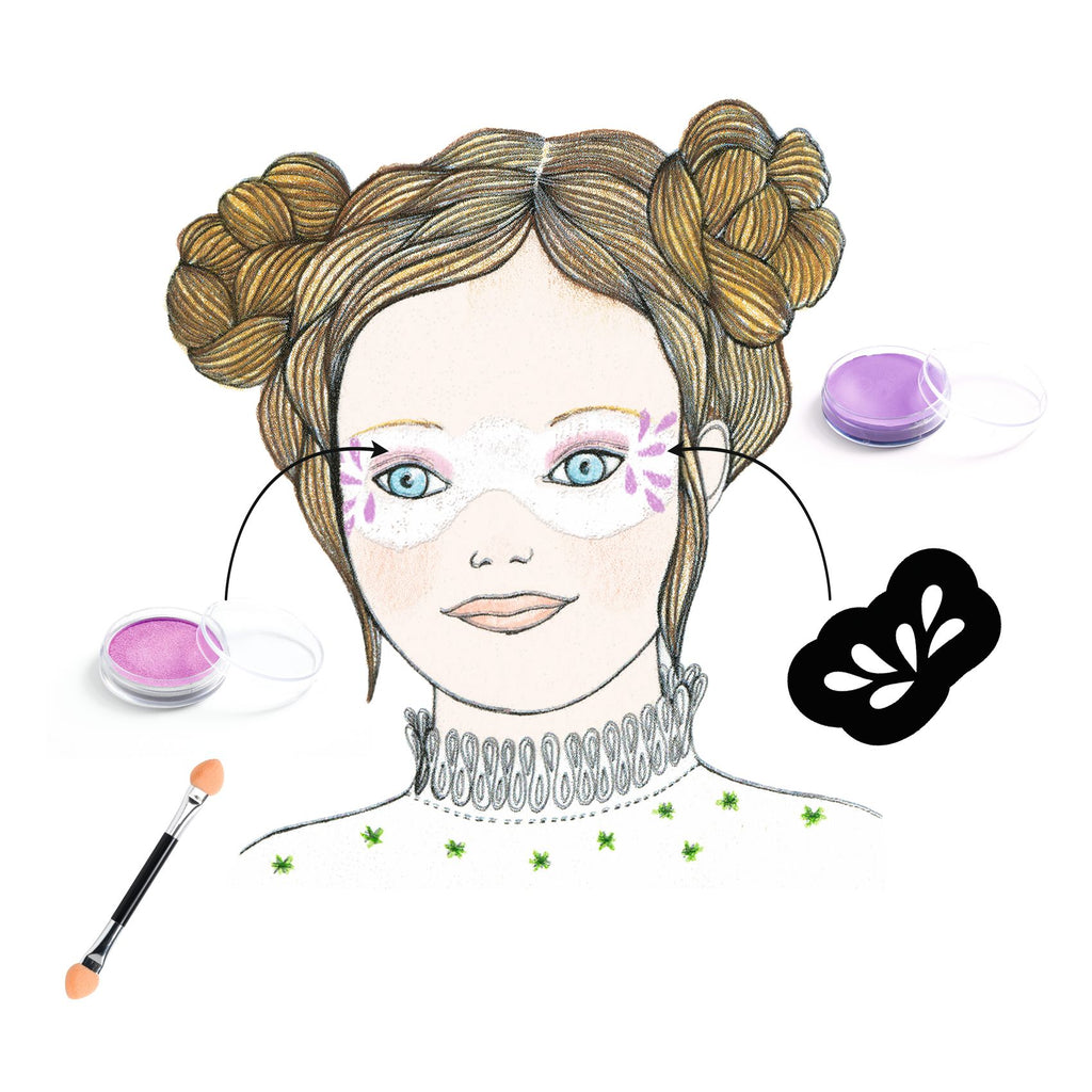 Trousse de maquillage pour maquillage artistique, Nacre