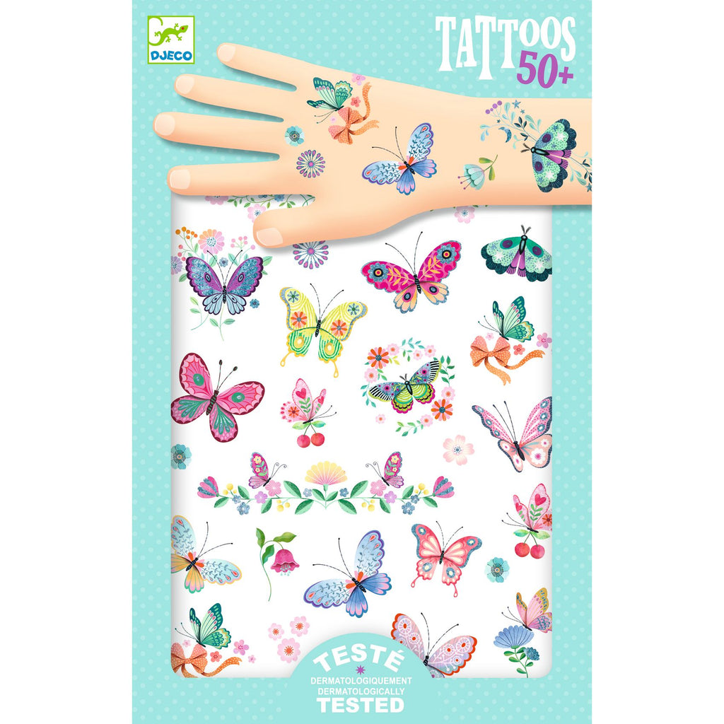 Tatuaggi temporanei, Farfalle dei sogni 50pz