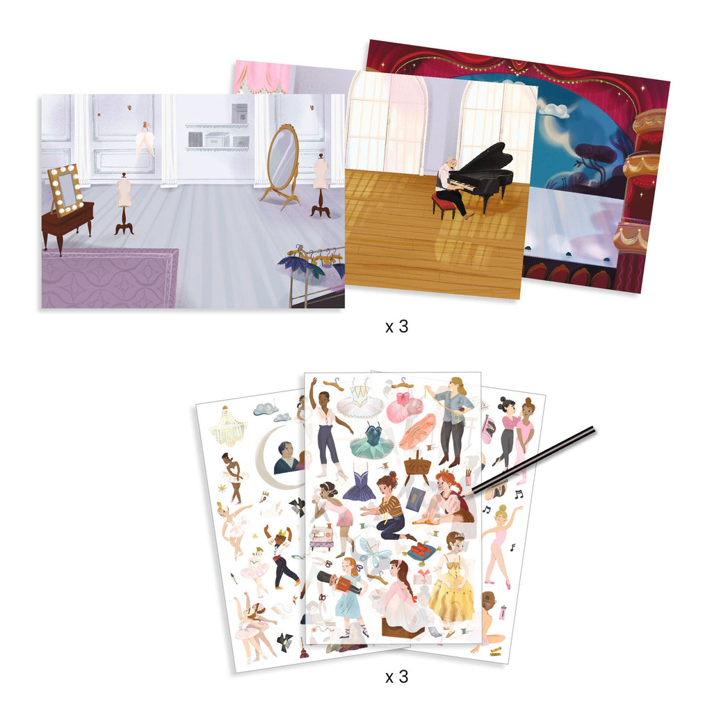 Transfer decals, Opera Ballet
