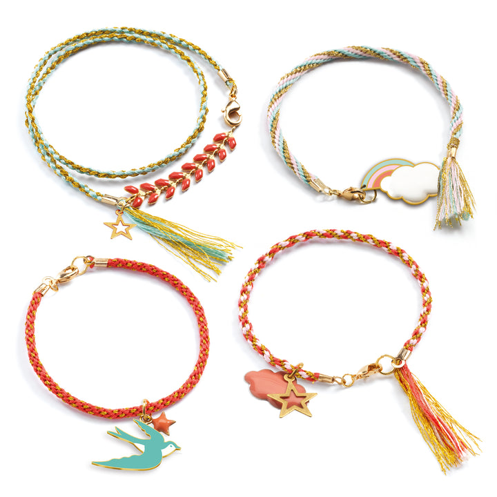 Creare braccialetti per bambini, Celeste | Djeco