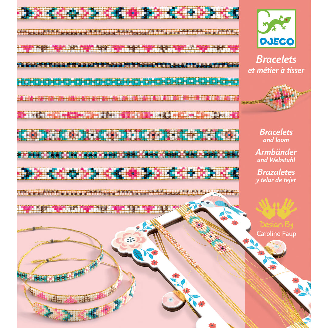 Creare braccialetti con telaio, Tiny beads