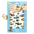 Tatouages temporaires, Petites voitures 50pc