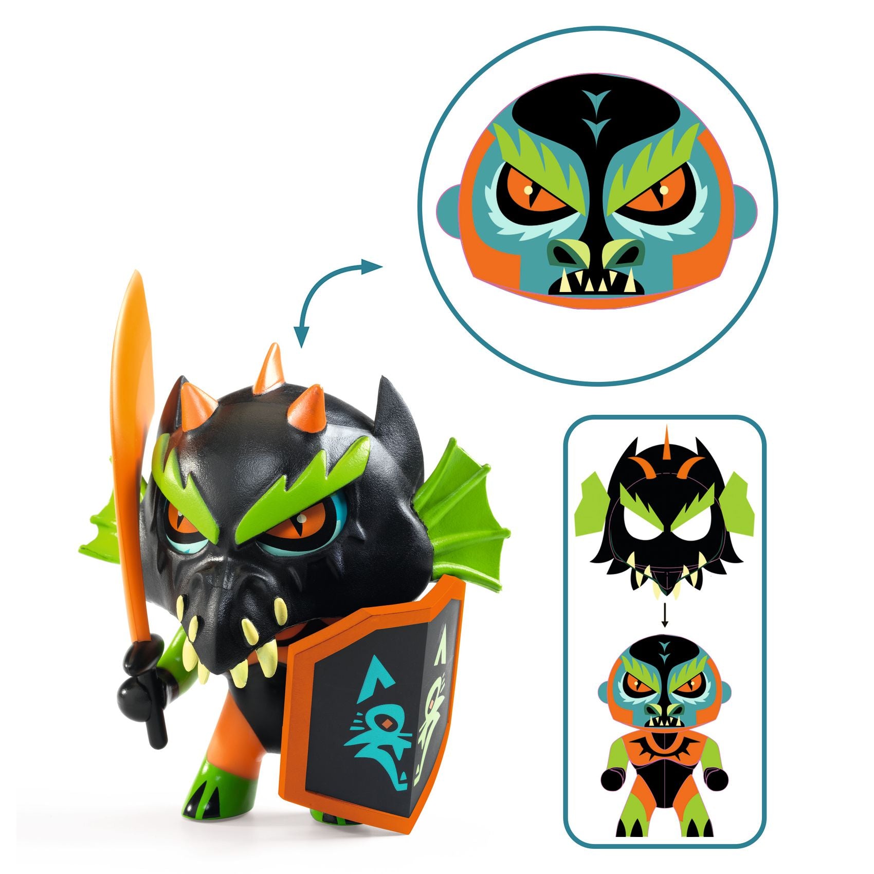 Drack, Furious Arty toys