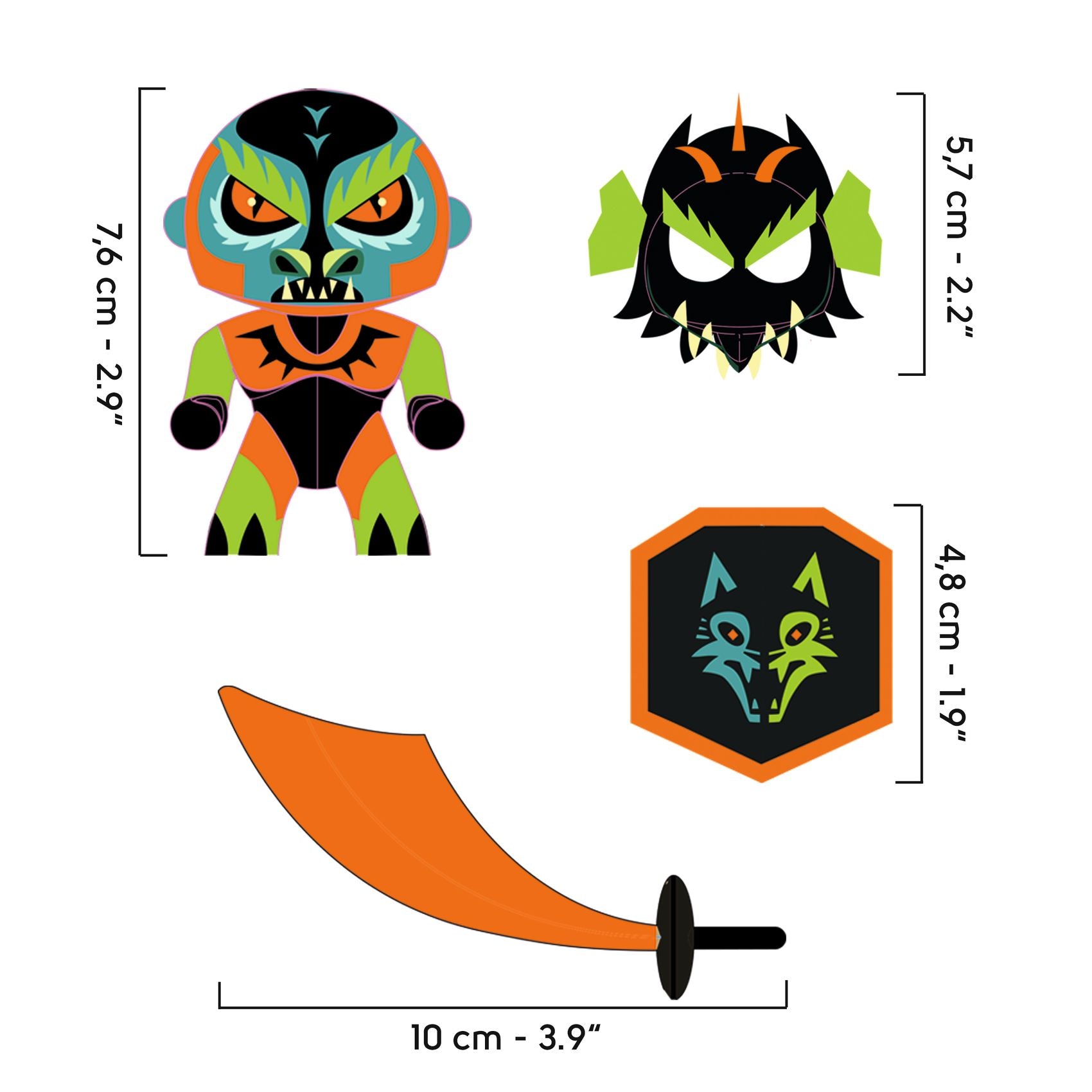 Drack, Furious Arty toys