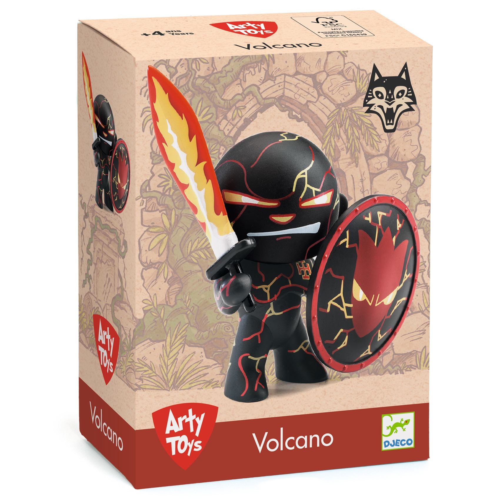 Volcano, Furious Arty toys
