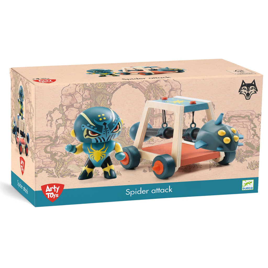 Spider attak, Furious Arty toys
