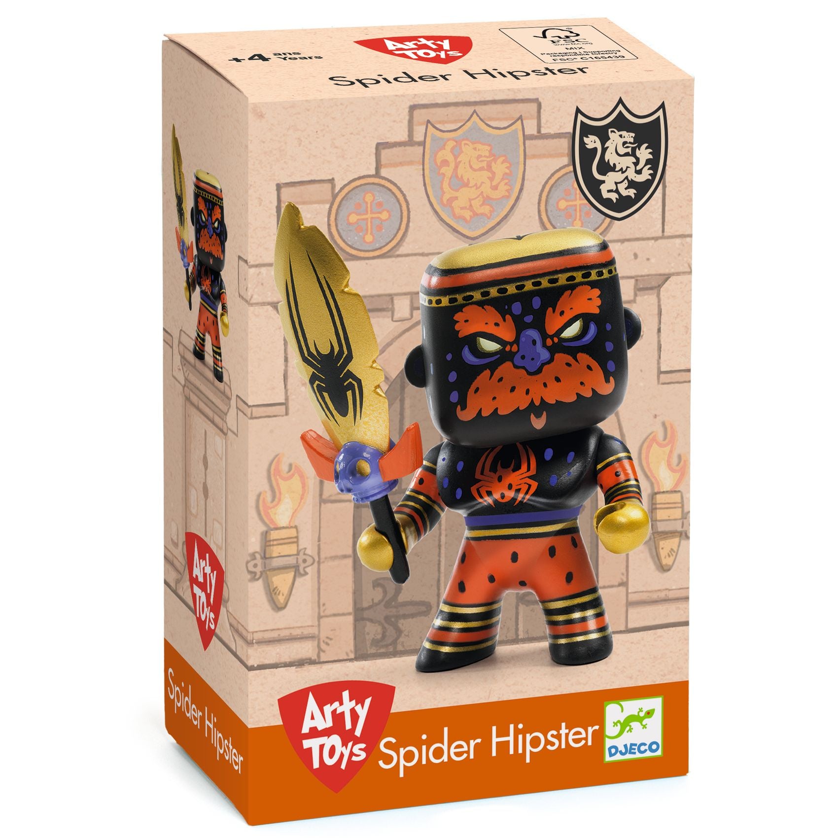 Spider Hipster, Glorious Arty toys