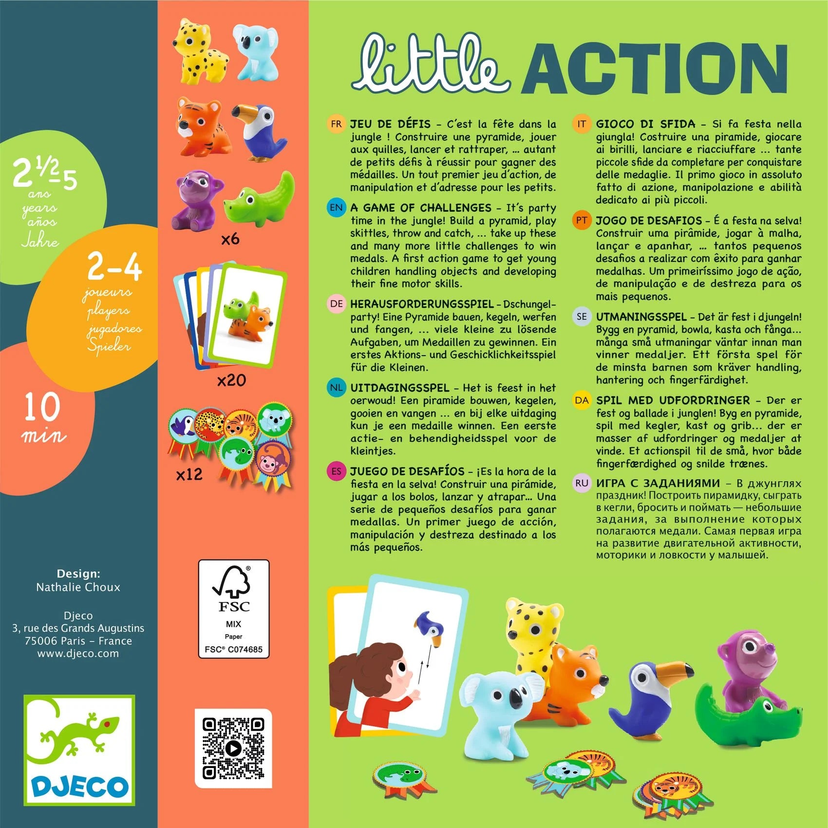 Gioco da tavolo Little Action