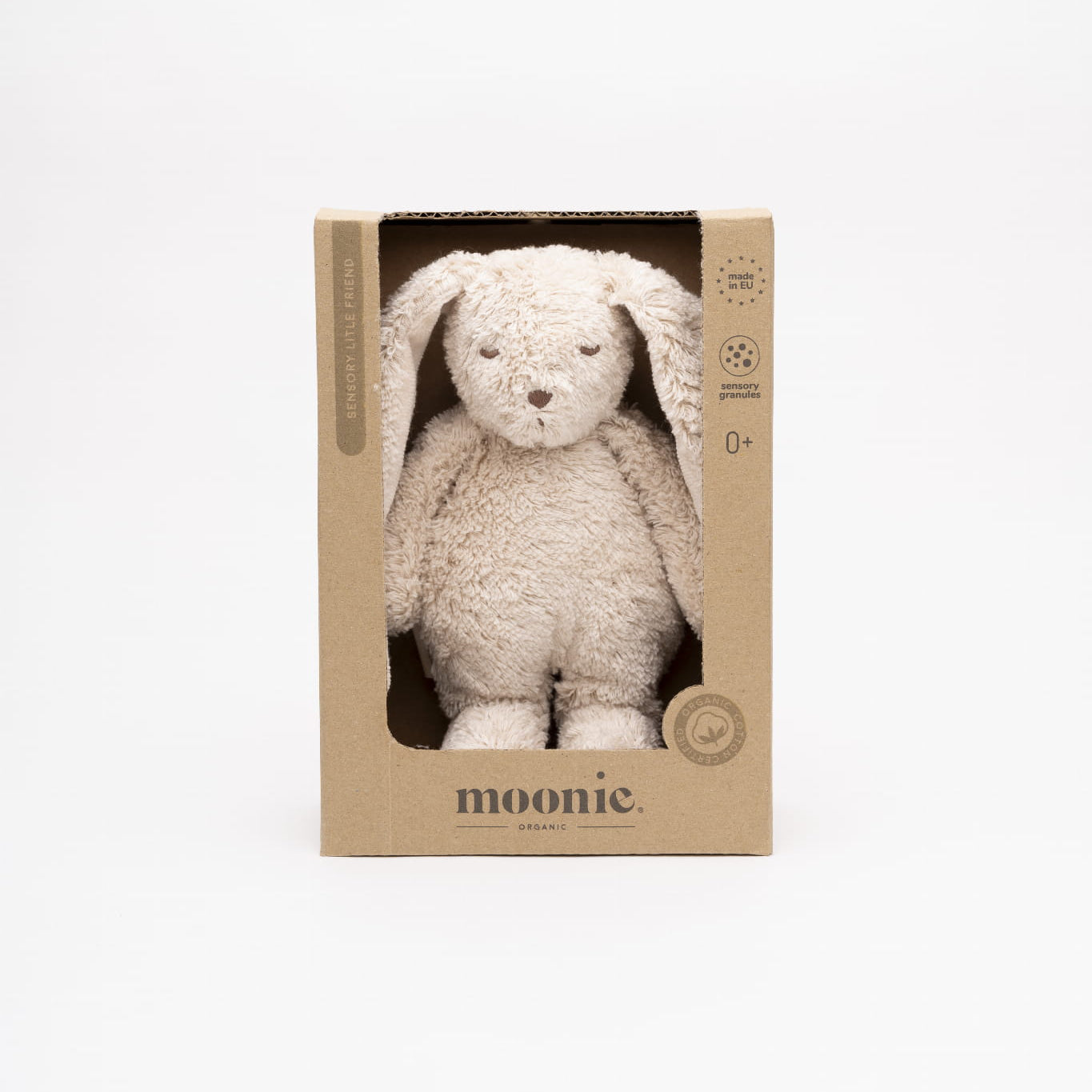 Sensory Doudou Rabbit - Moonie Sand