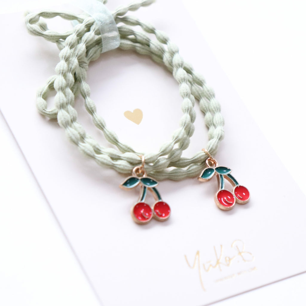 Elastici per capelli, Ciliegie