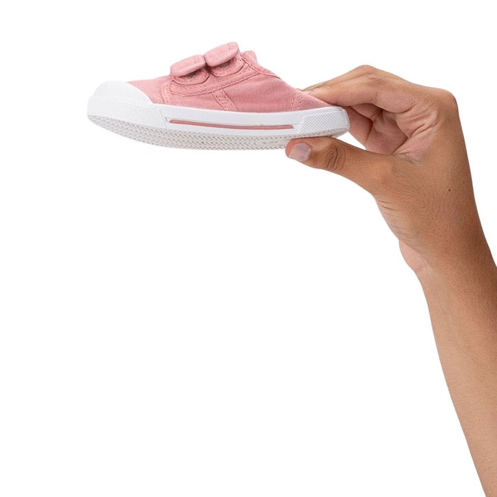 Scarpe in tela (pianta larga), Rosa