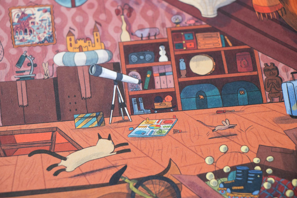 Seek and find game, Where are my socks?