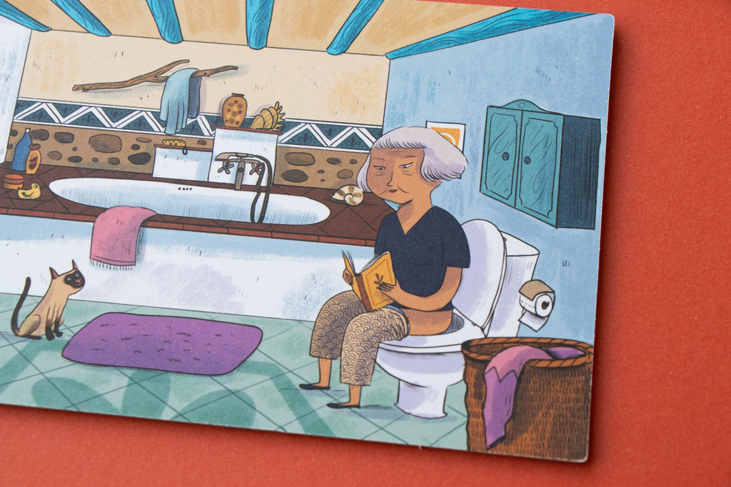 Seek and find game, Where are my socks?