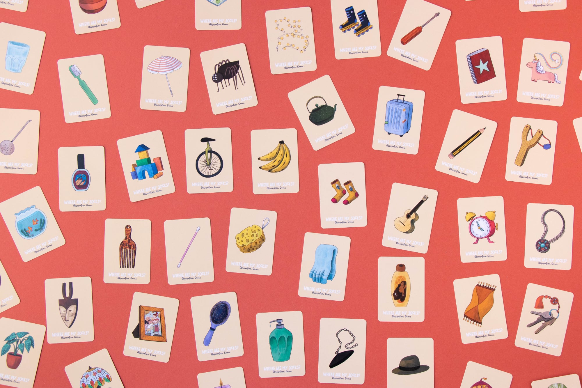 Seek and find game, Where are my socks?