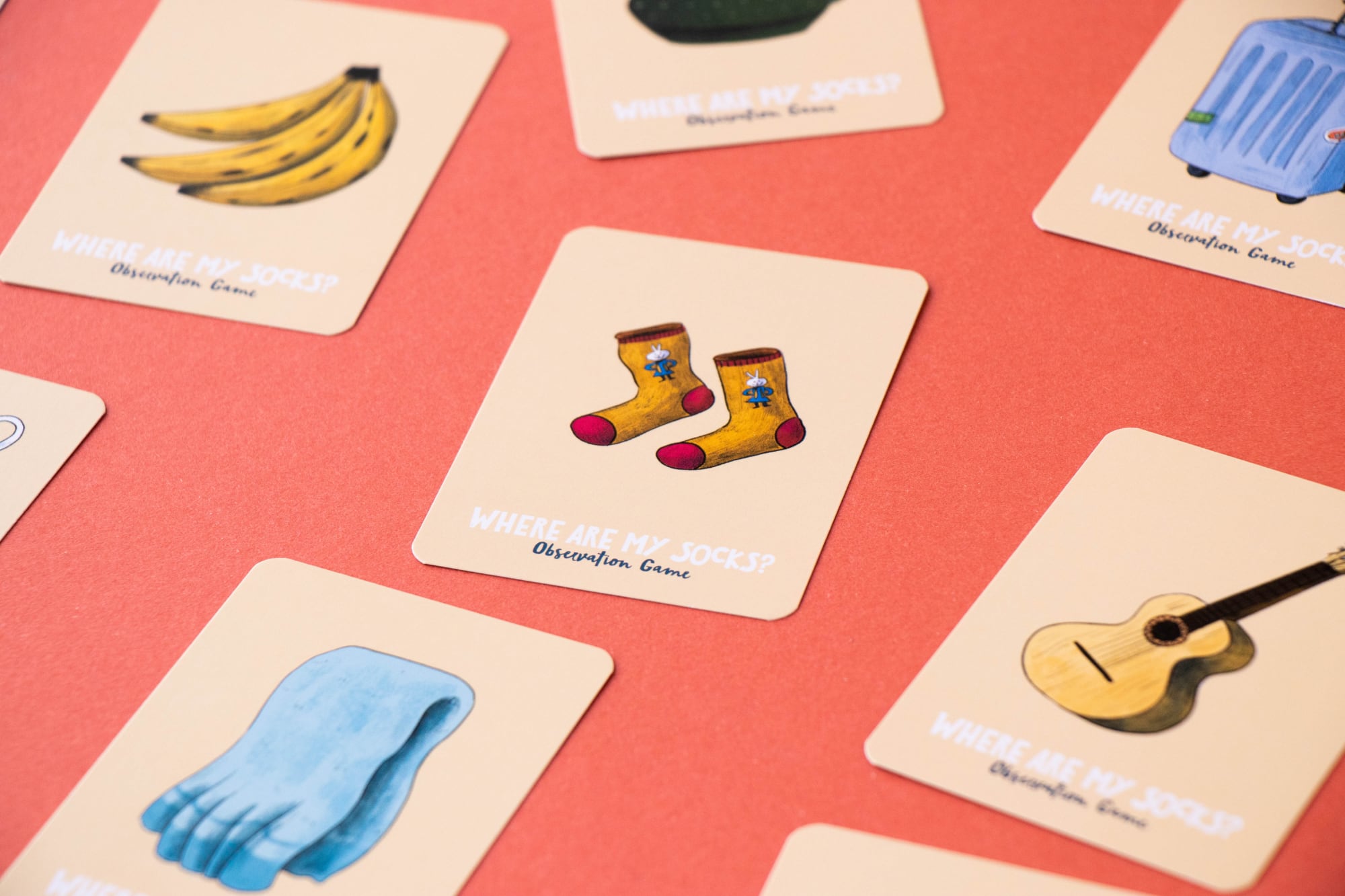 Seek and find game, Where are my socks?