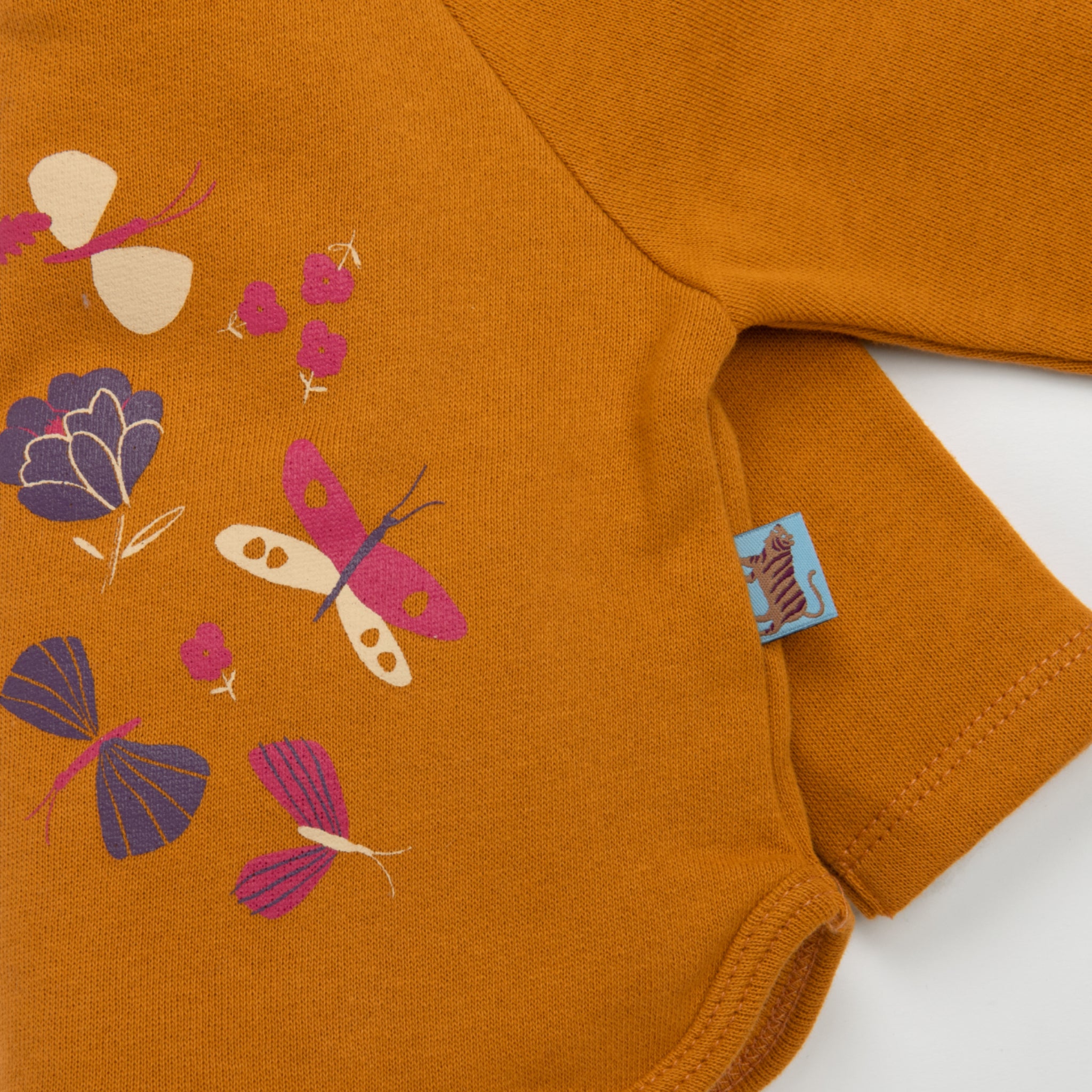 Fleece sweatshirt with butterflies, Mila