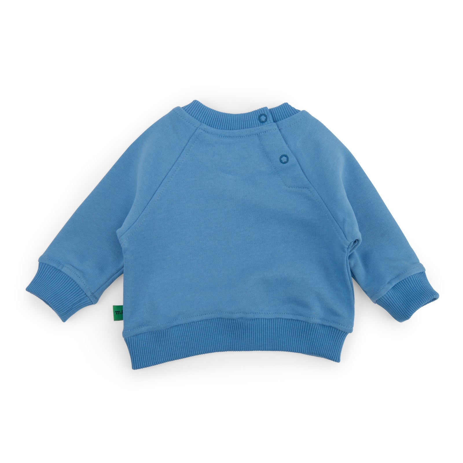 Lightweight blue leopard cotton sweatshirt, Nolan