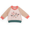 Felpa morbida in cotone multicolore, Lizou