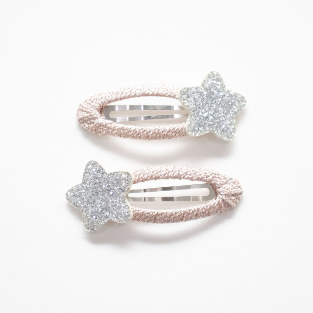 Hair clips, Paris Glitter Stars