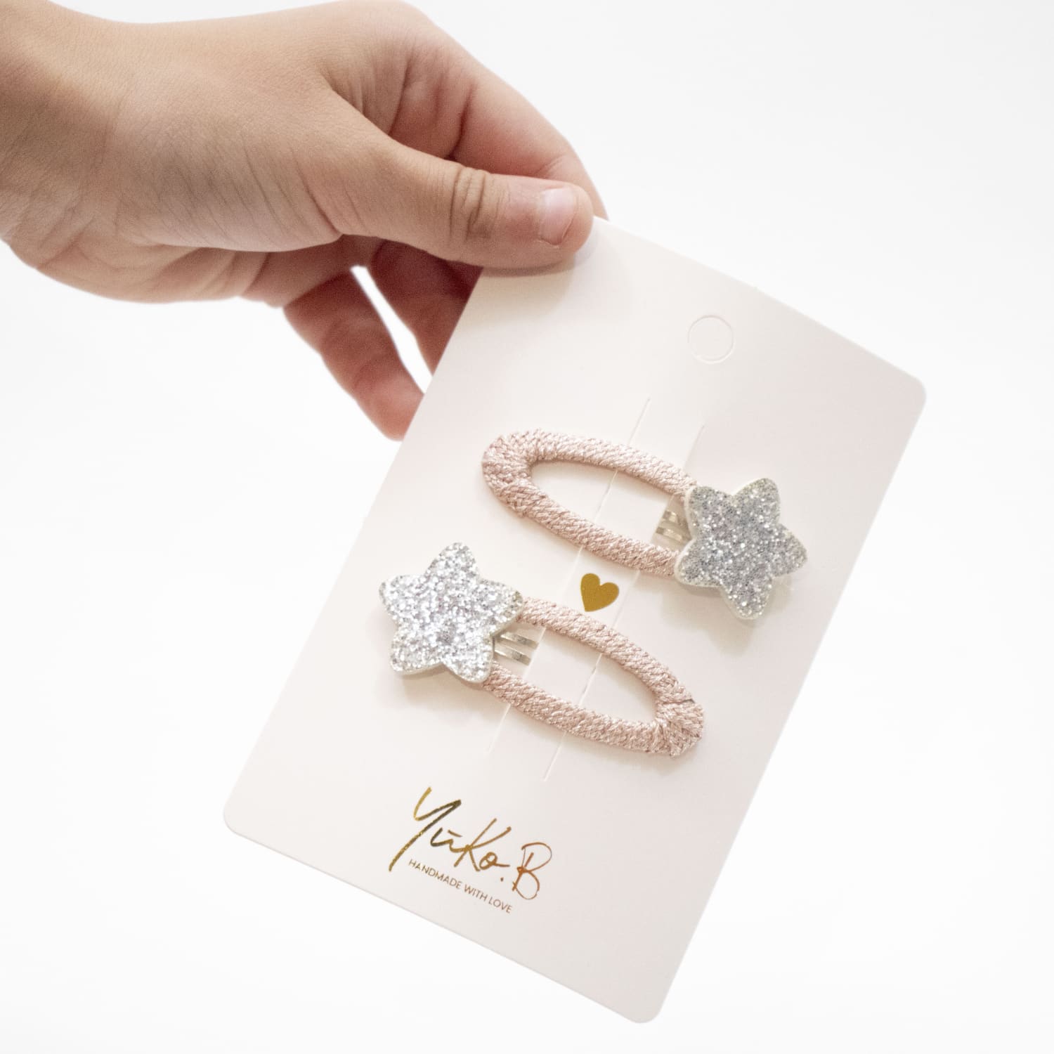 Hair clips, Paris Glitter Stars