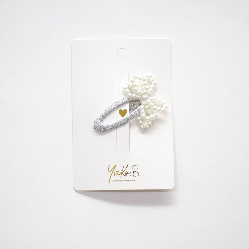 Hair clips, Paris Milena silver