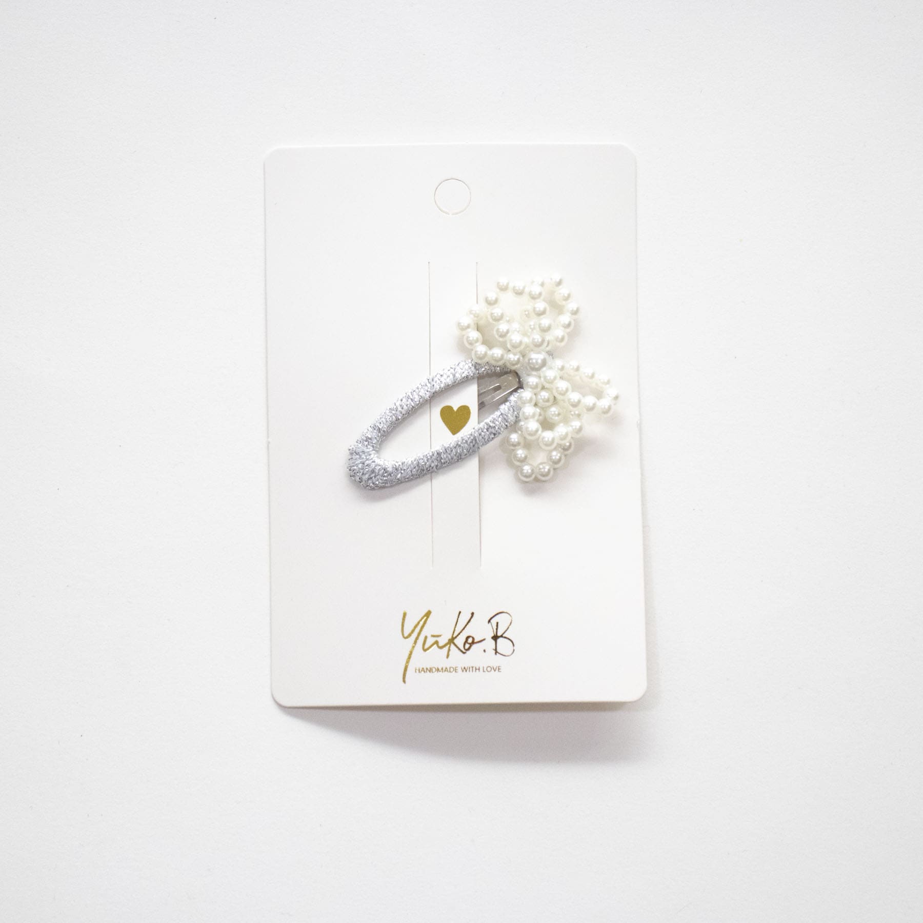 Hair clips, Paris Milena silver