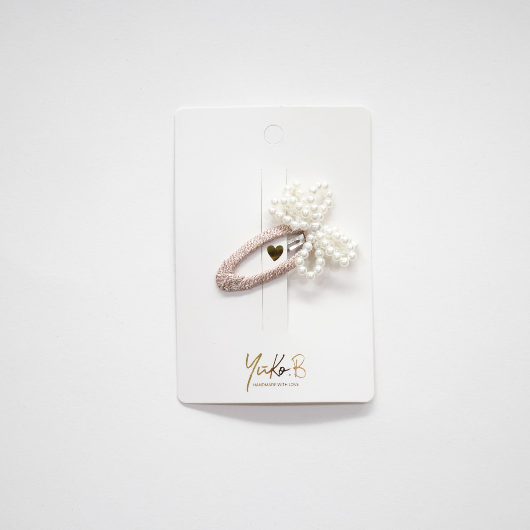 Hair clips, Paris Milena pink