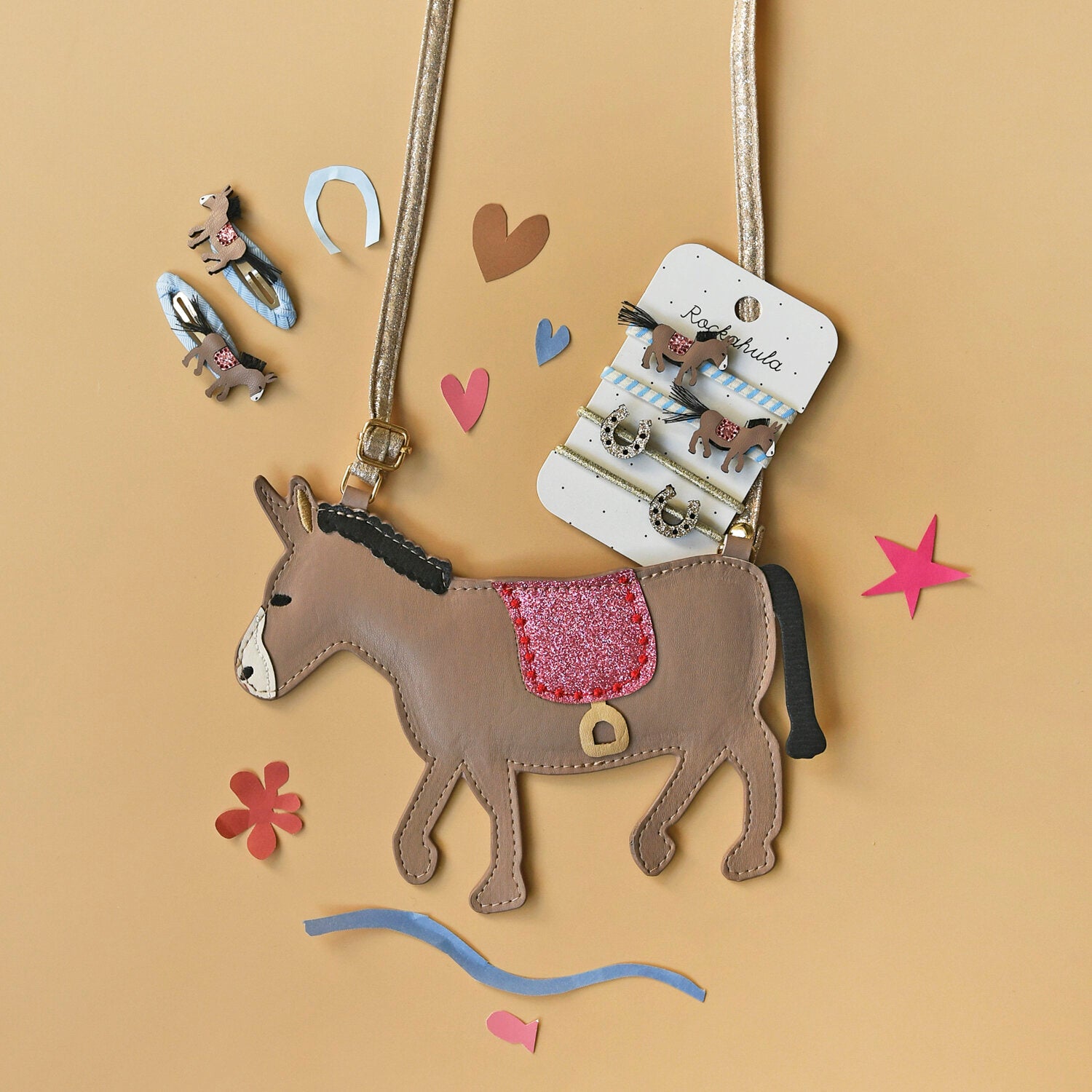 Donkey hair clips