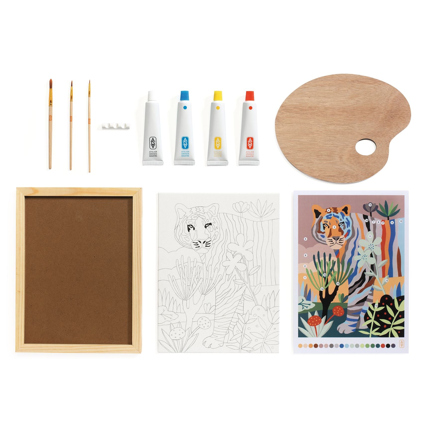 Atelier 22, Colour mixing
