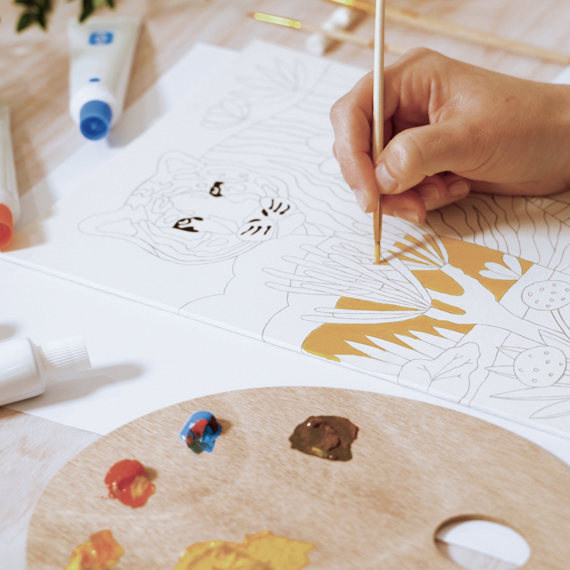 Atelier 22, Colour mixing