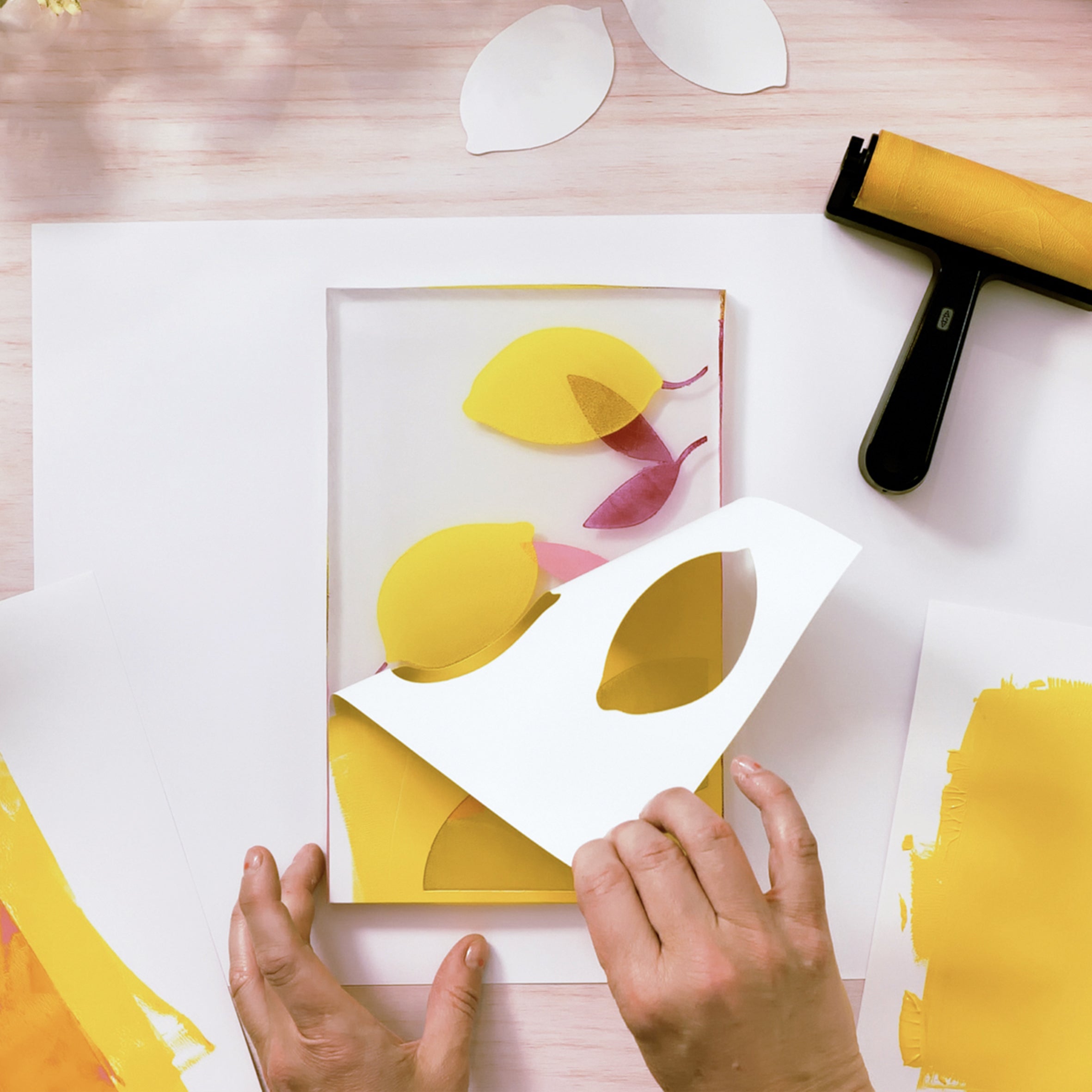 Atelier 46, Gel Printing