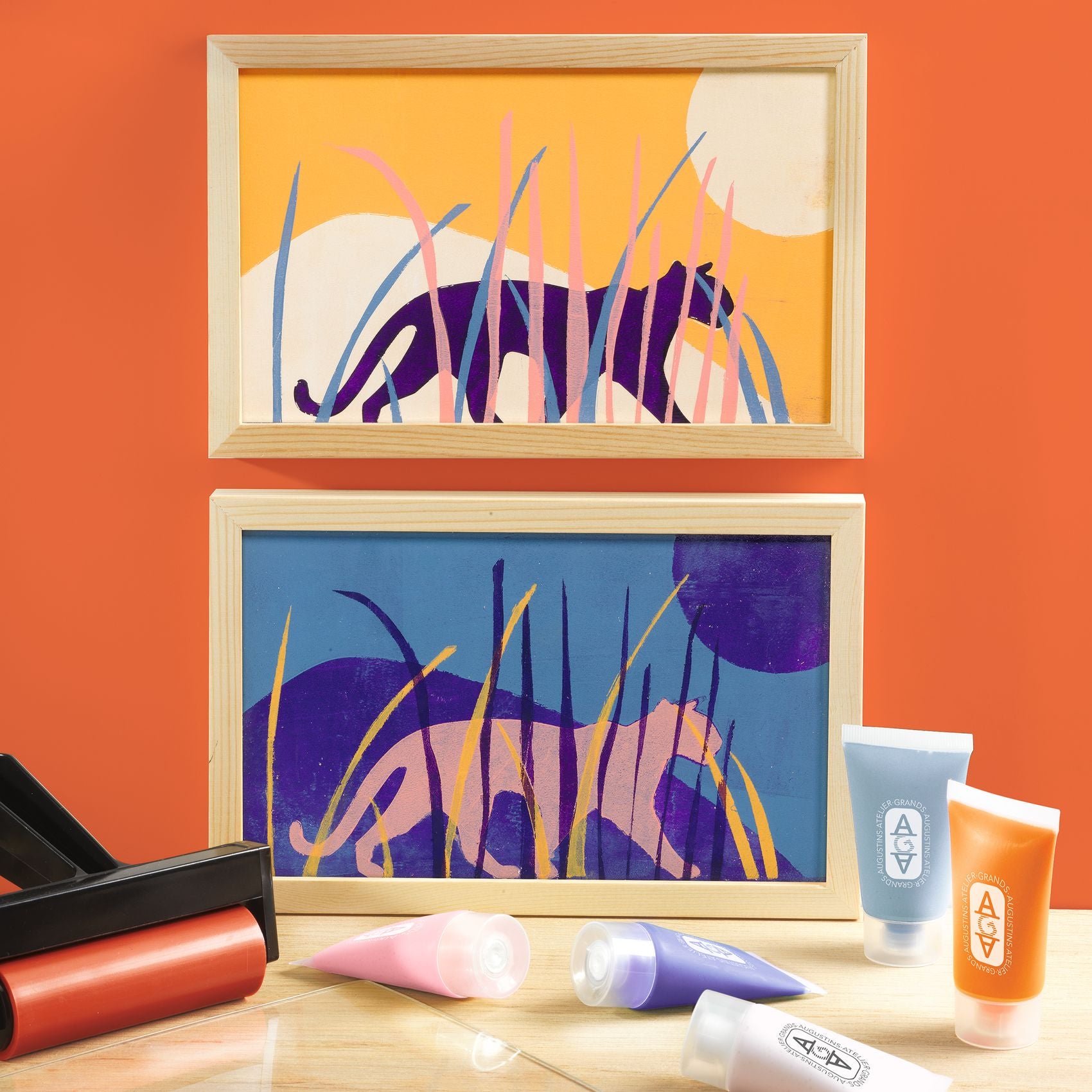 Atelier 46, Gel Printing