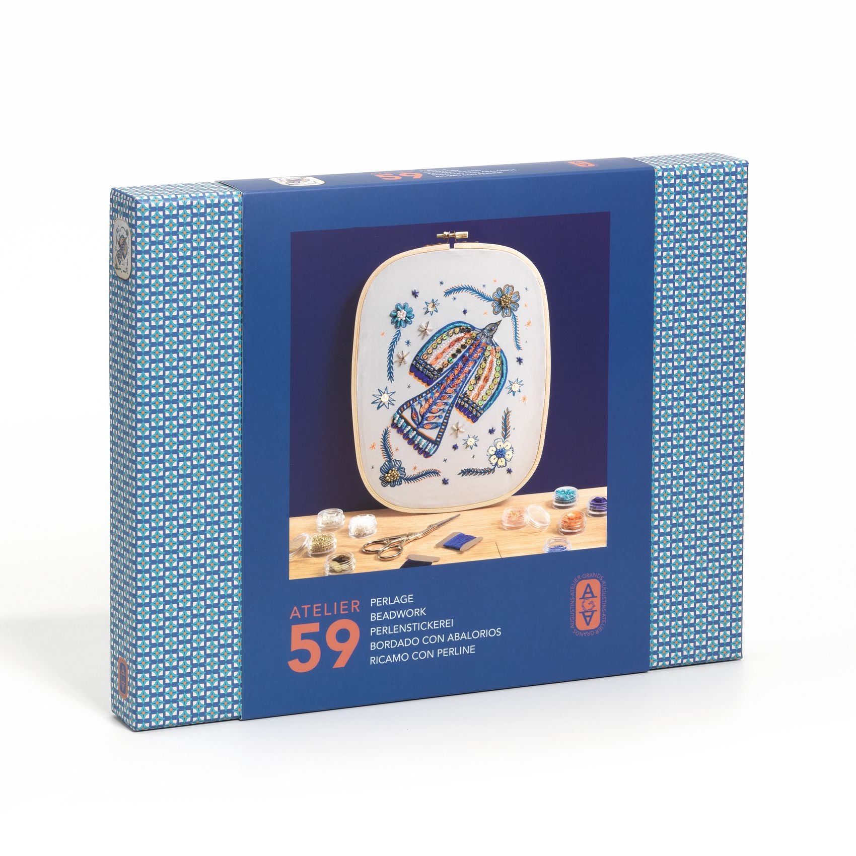 Perline Fai Da Te Per Ricamo Stampa Lupo Kit Ricamo Perline Perline Fai Da Te Per Ricamo Stampa Lupo Kit Ricamo Perline