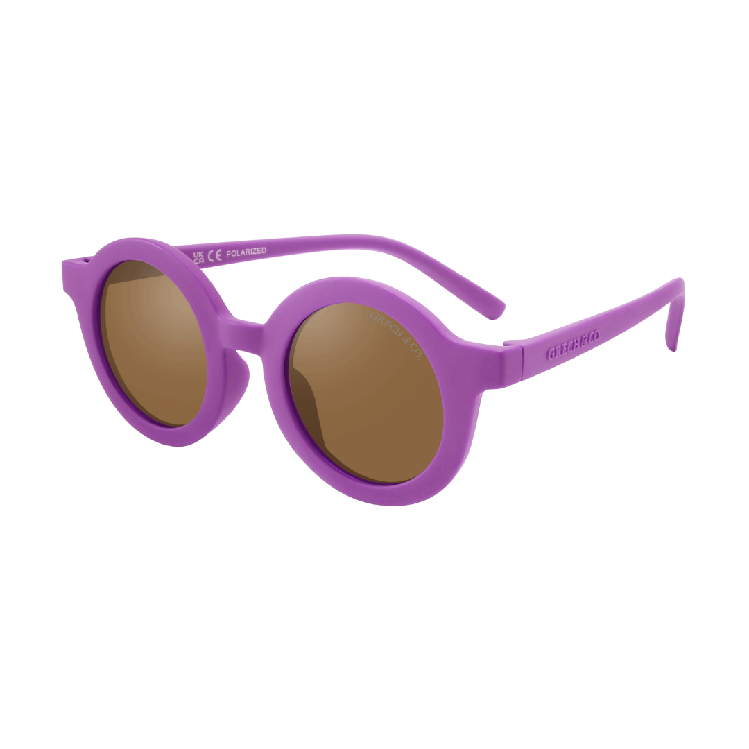 Occhiali da sole per bambini flessibili, Round Aster Grech & Co.