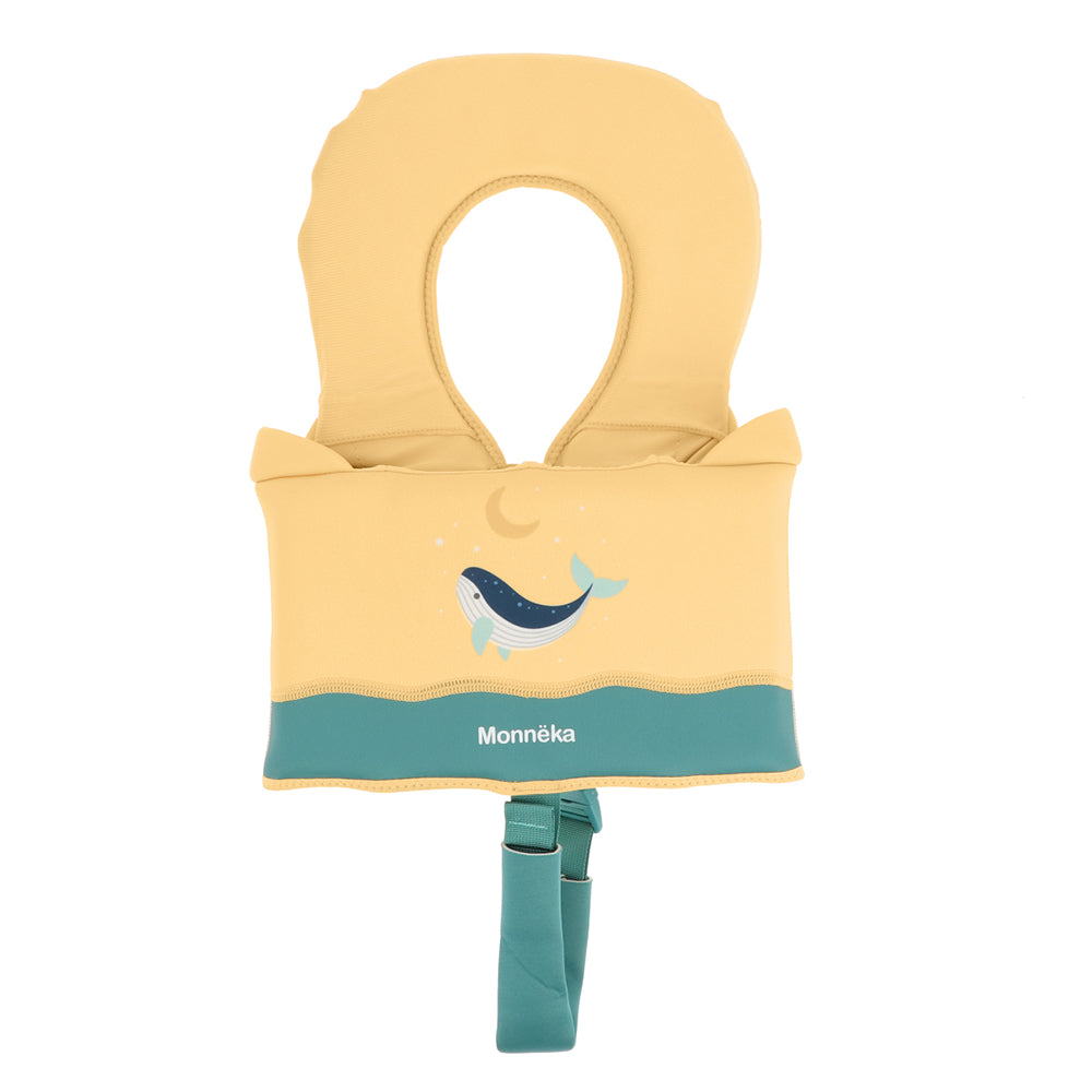 Giacca galleggiante apprendimento 1-2 anni, Balena verde