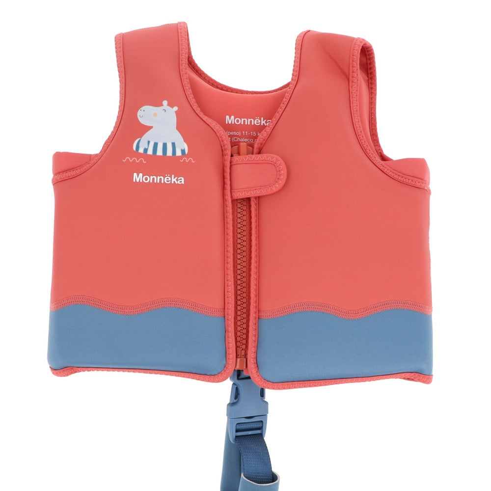 Giacca galleggiante apprendimento, Ippopotami