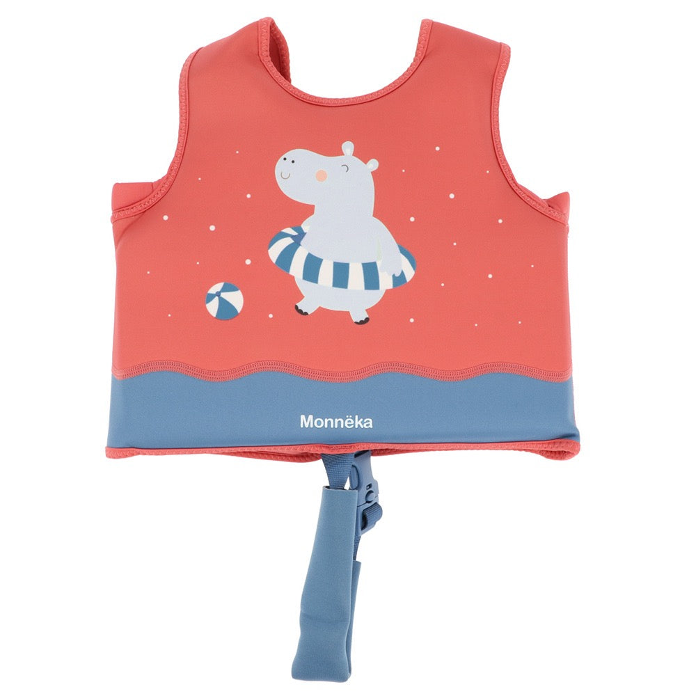 Giacca galleggiante apprendimento, Ippopotami