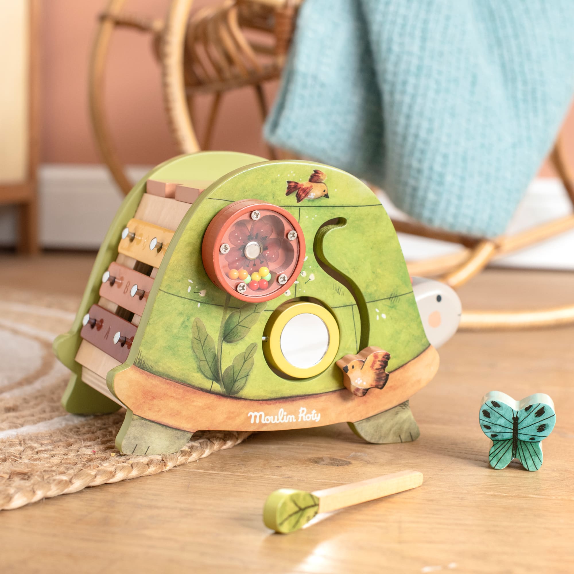 Tartaruga attività in legno