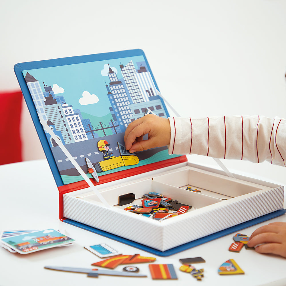 Magnetic game Magneti'book, Firefighters