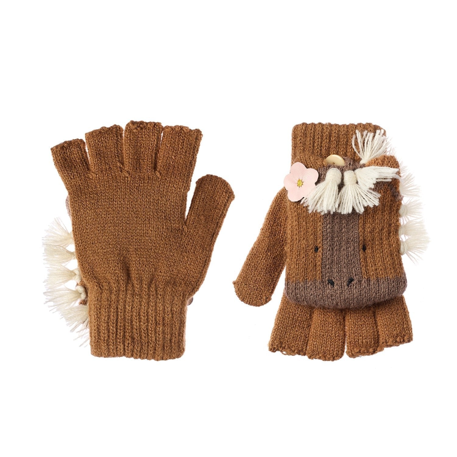 Guanti in maglia, Pony (3-6 anni)