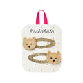 Teddy Bear Hair Clips