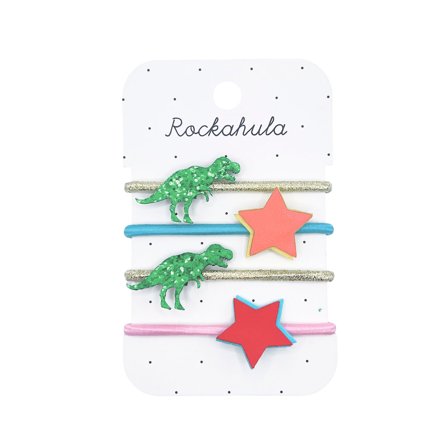 Elastici per capelli bambini Dinosauro T-Rex | Rockahula Kids
