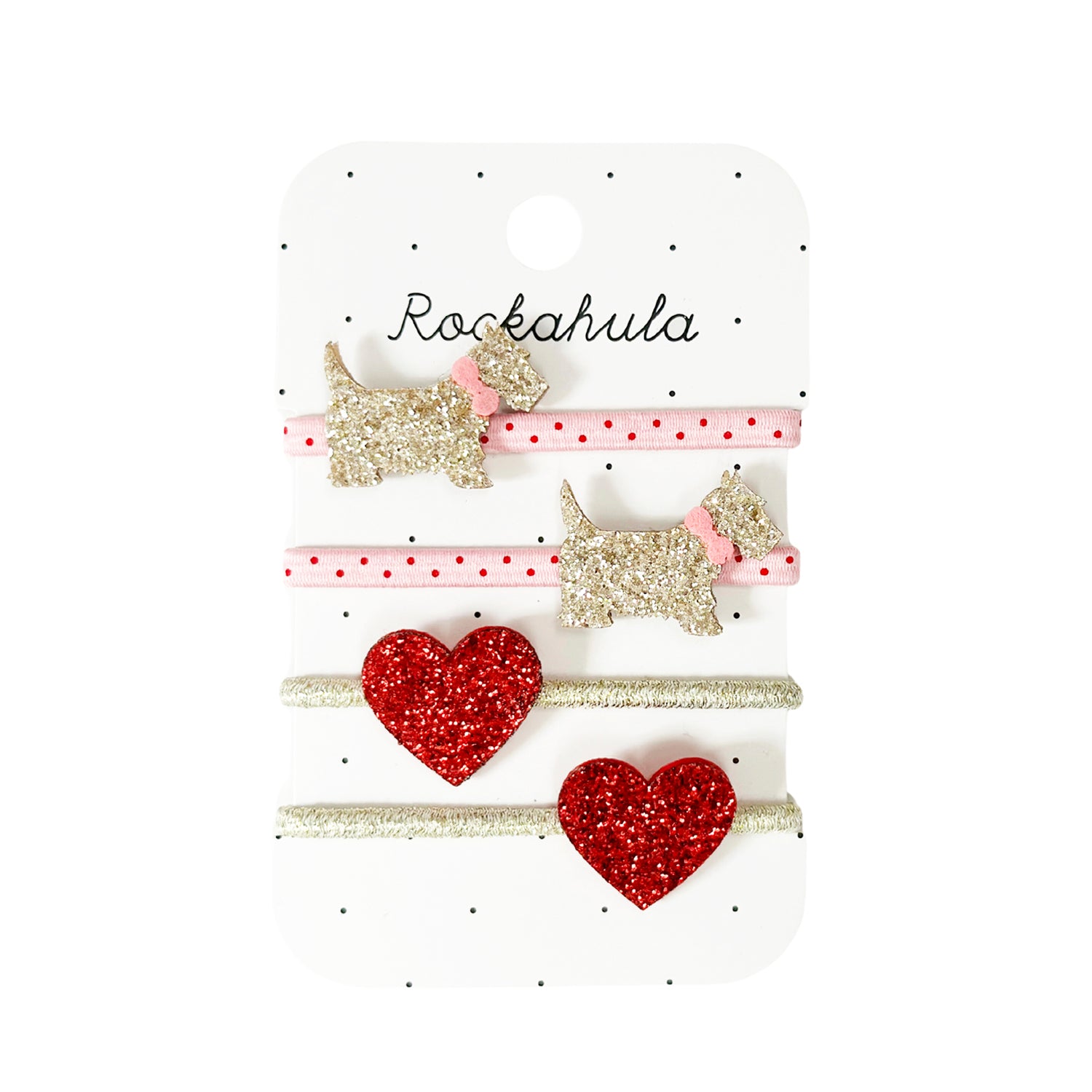 Elastici per capelli bambini Cane Scottie | Rockahula kids