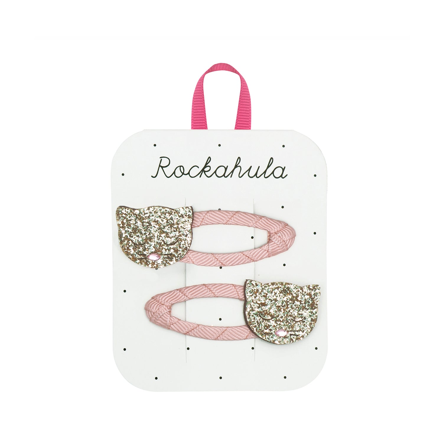 Fermagli per capelli Gatti glitter