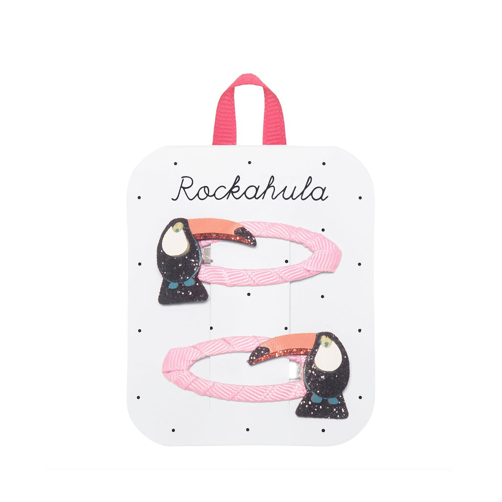 Toucan hair clips