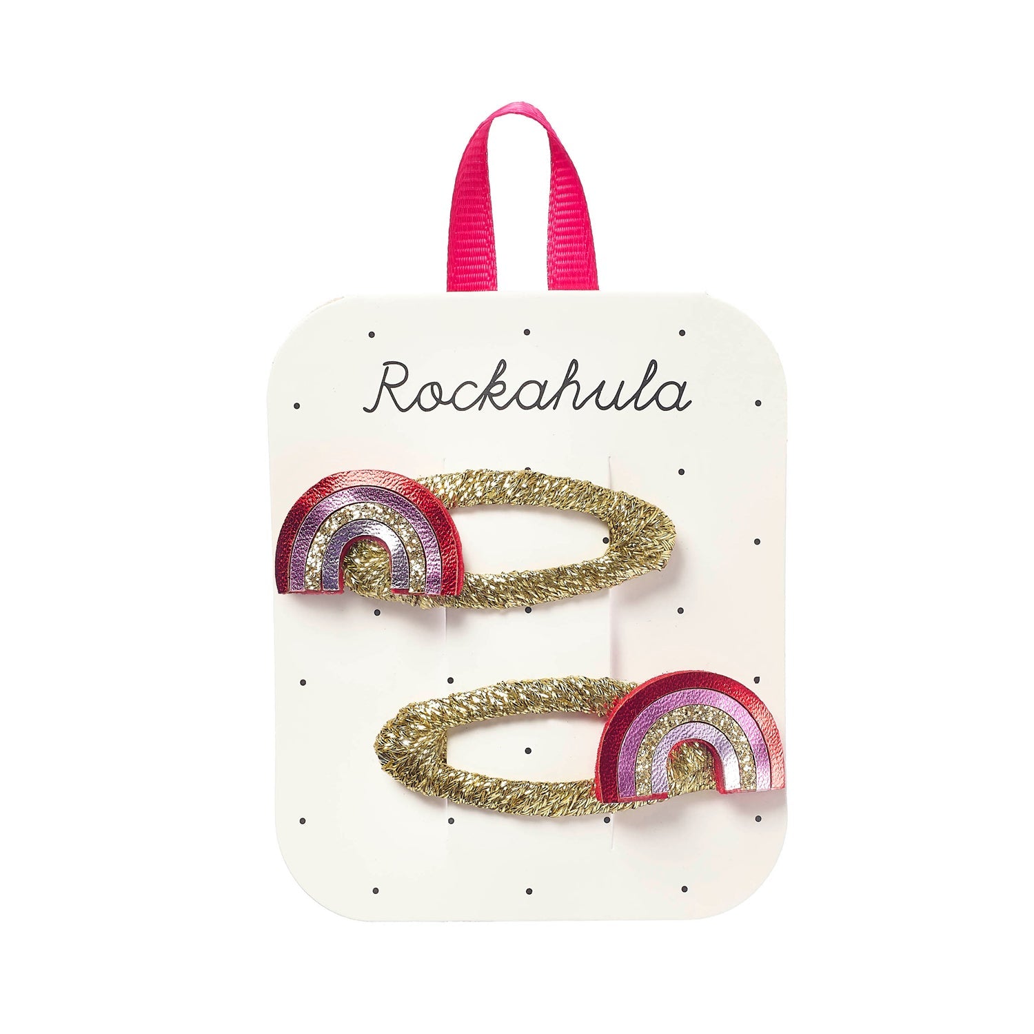 Fermagli per capelli Disco arcobaleno